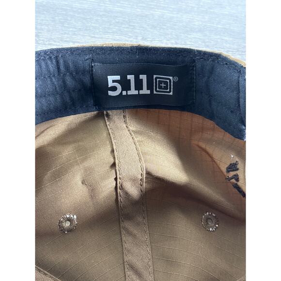 5.11 Tactical "Always Be Ready" Beige Men's Snapback Hat- 2023 Shot Show- NWOT - Picture 6 of 7